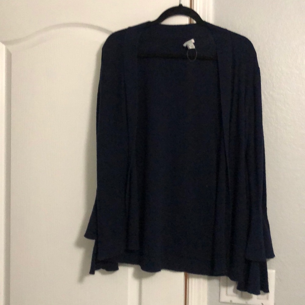 Navy cardigan